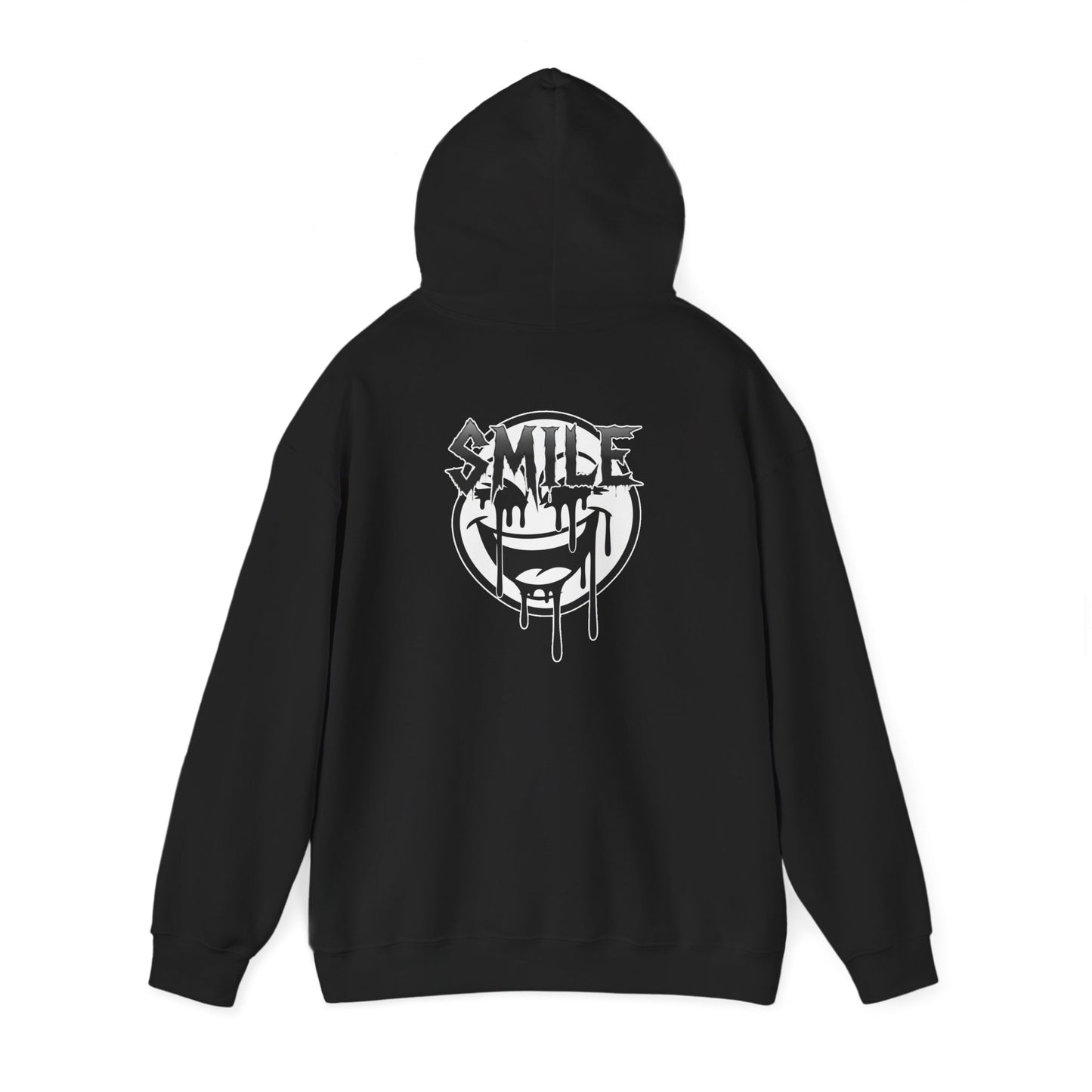 Smile Graphic Hooded Sweatshirt