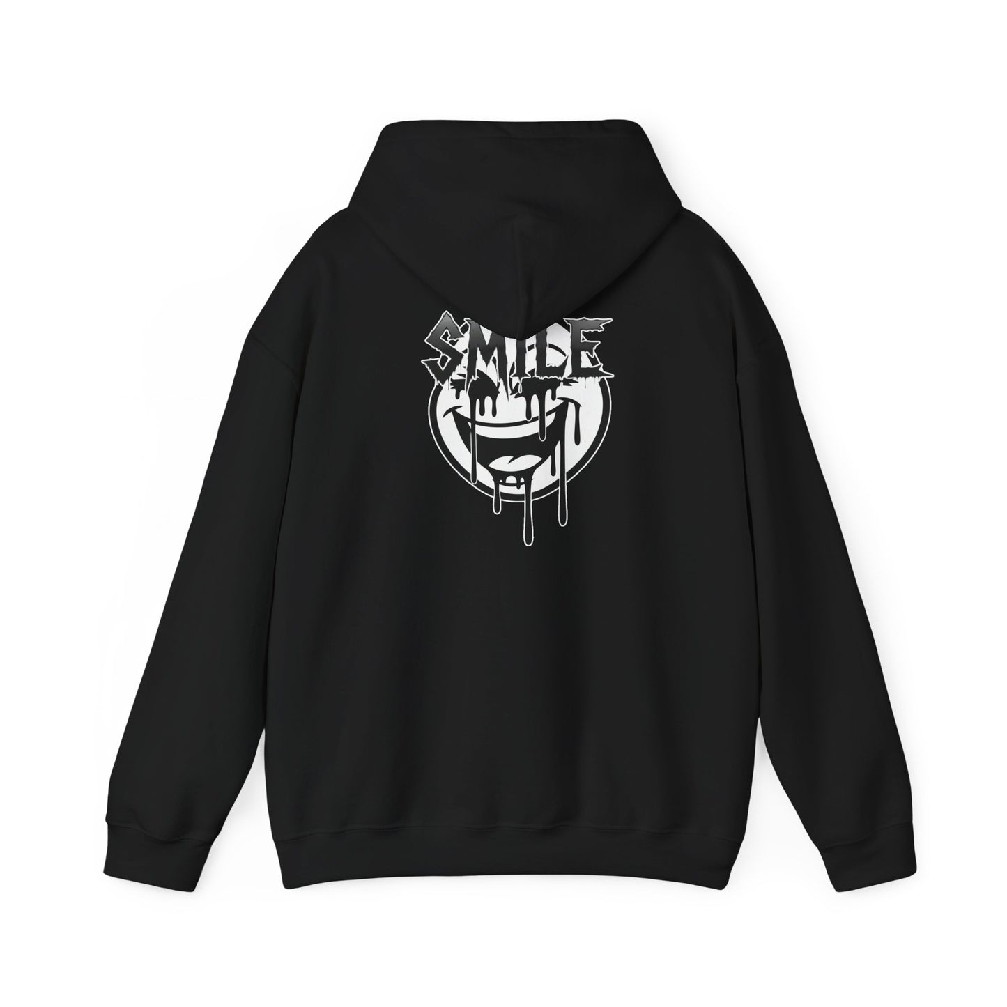 Smile Graphic Hooded Sweatshirt