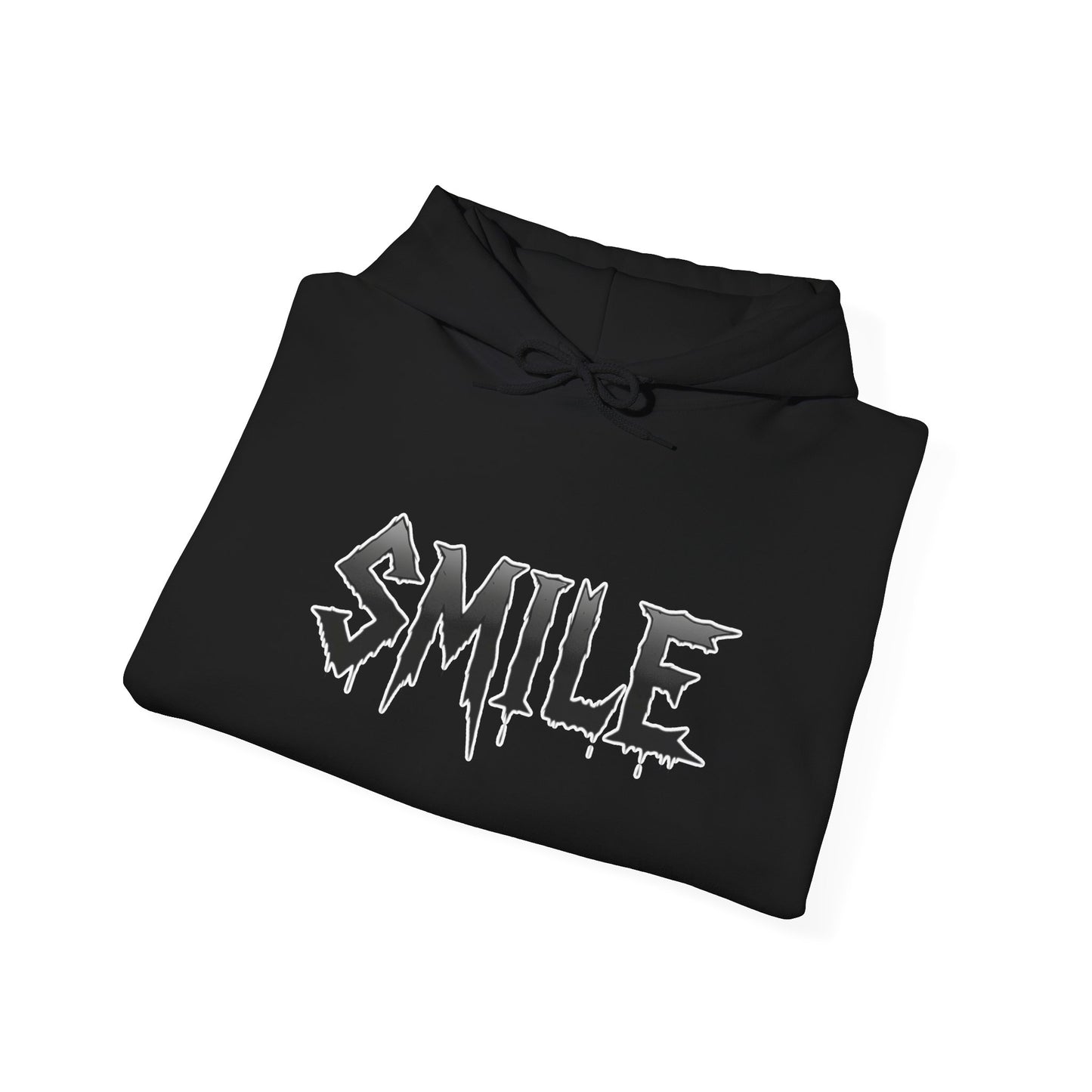 Smile Graphic Hooded Sweatshirt