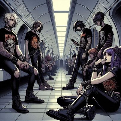 Alternative Apparel- Goth style