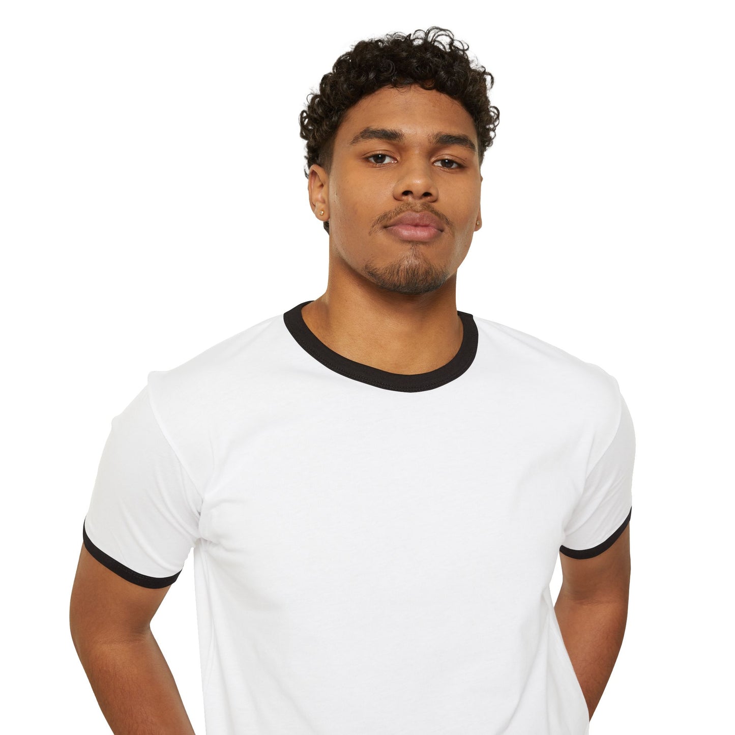 Casual Cotton Ringer T-Shirt