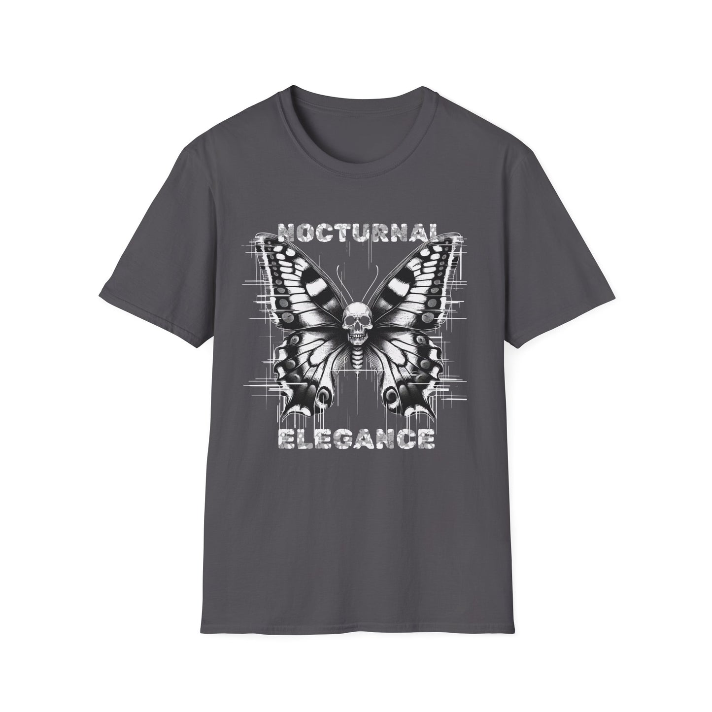 Nocturnal Elegance, Gothic style T-shirt