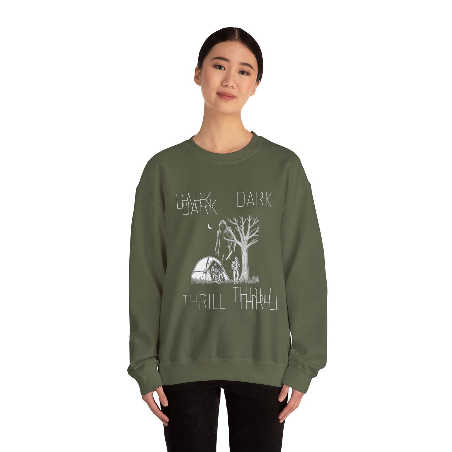 Dark Thrill: Campfire Chills™ Sweatshirt