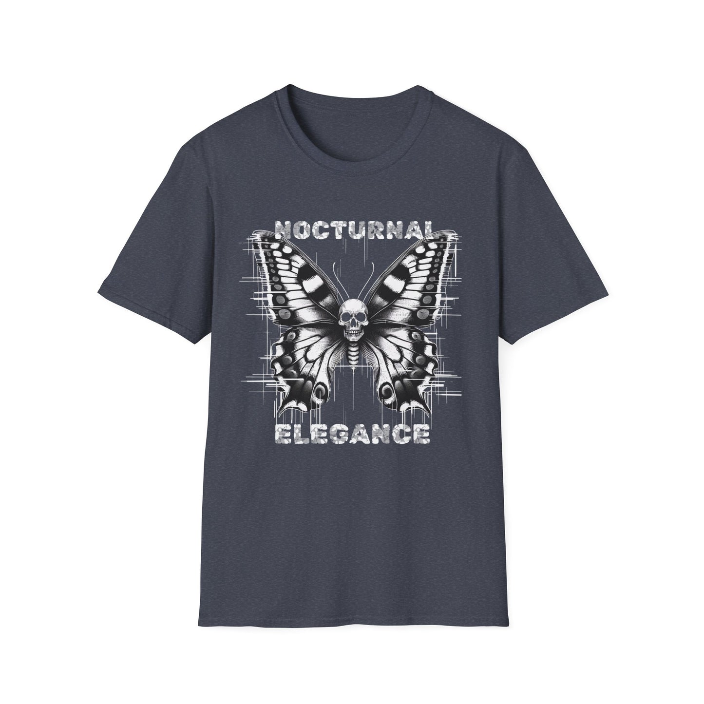 Nocturnal Elegance, Gothic style T-shirt