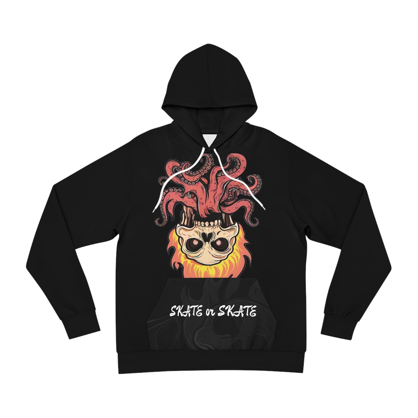 Skull Tentacle Skate Hoodie - Bold Streetwear Design