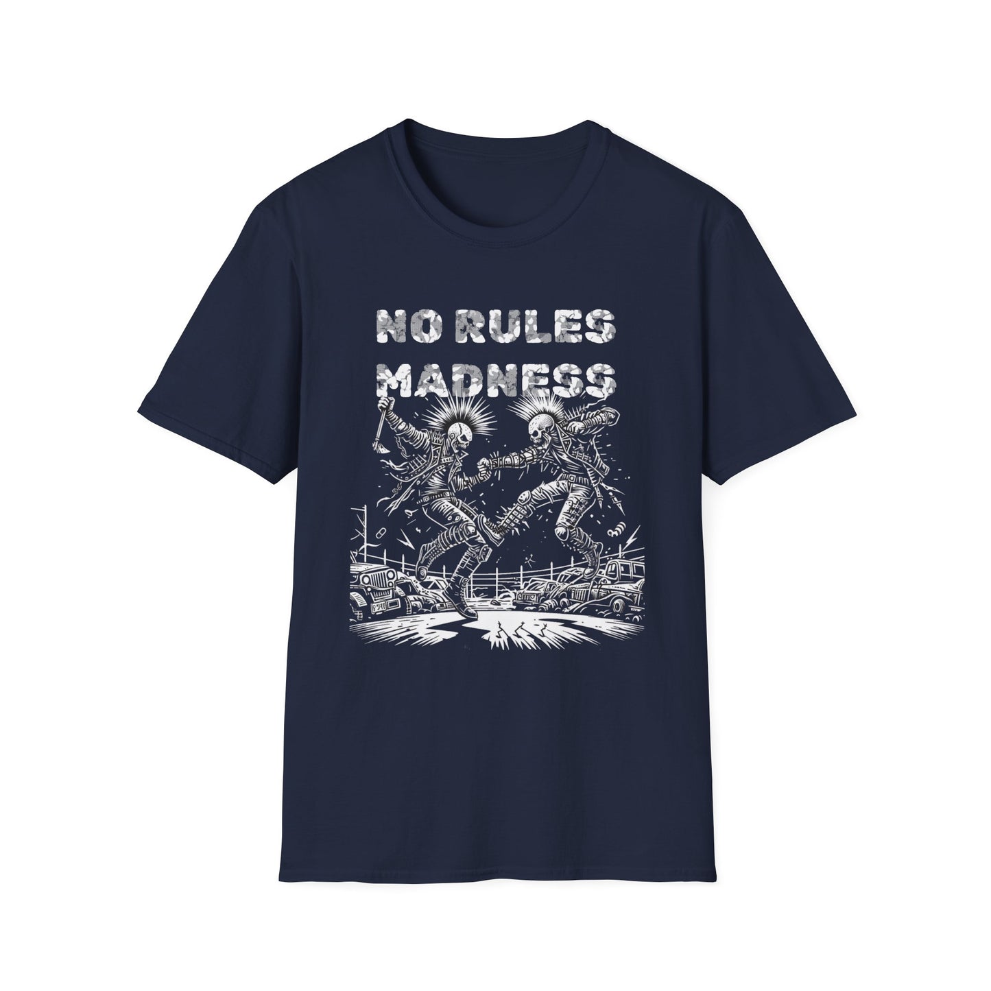 NO RULES MADNESS!!! Punk Styled Shirt