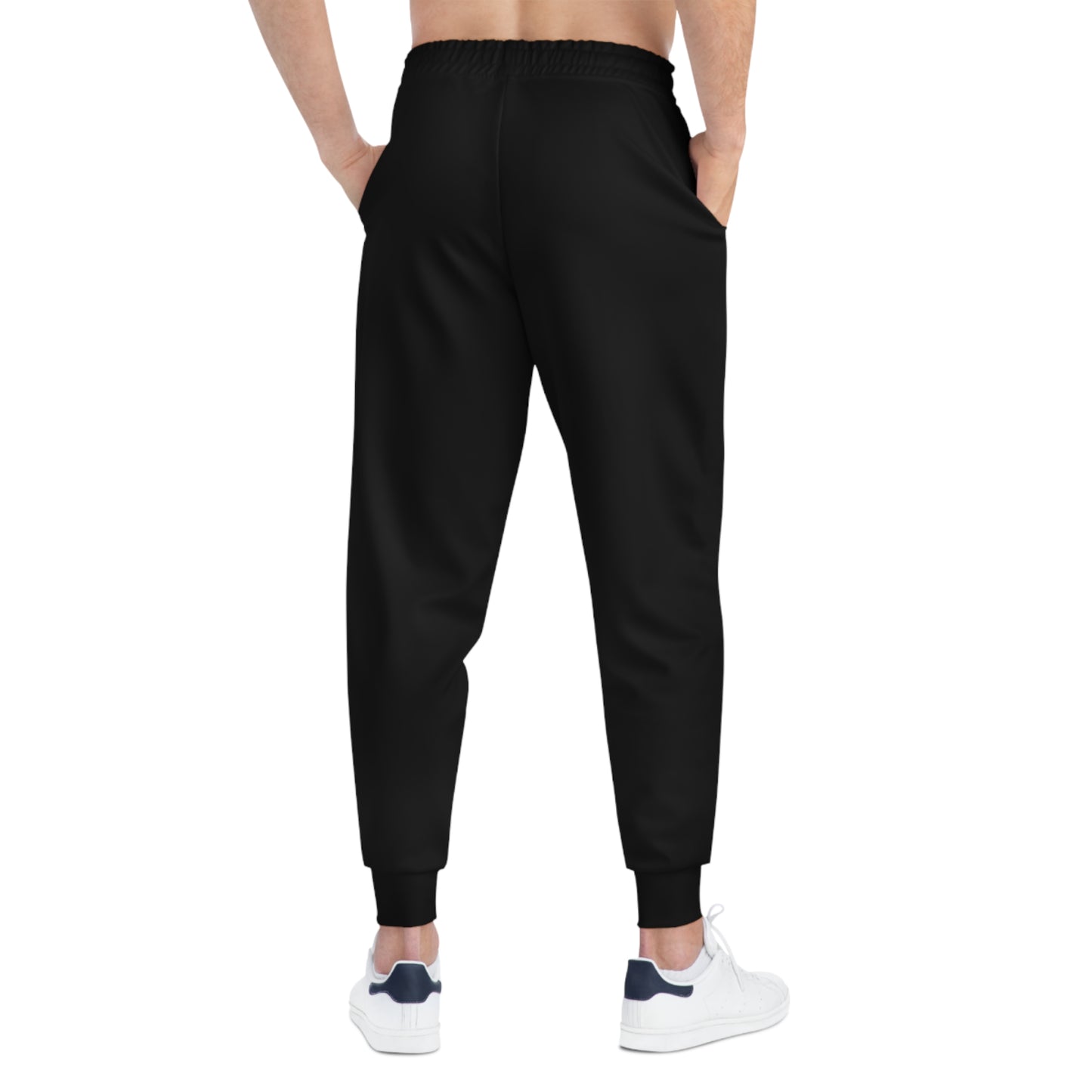 Athletic Black Casual Joggers