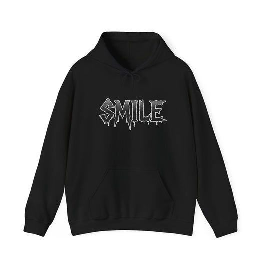 Smile Graphic Hooded Sweatshirt
