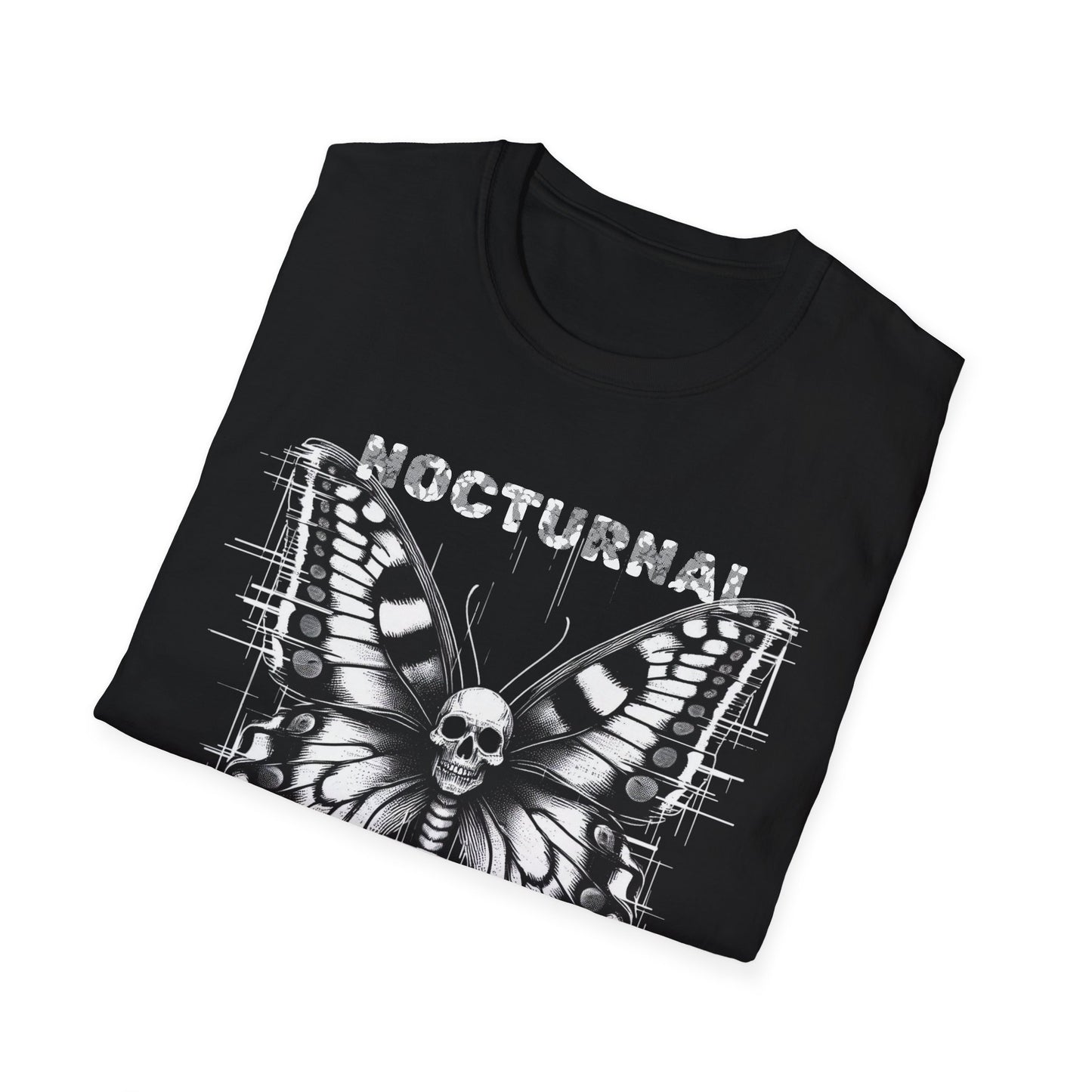 Nocturnal Elegance, Gothic style T-shirt