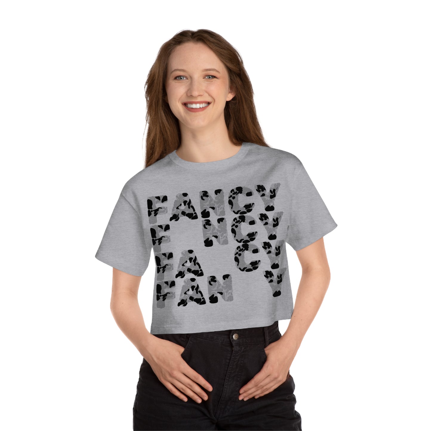 Premium Fancy Cropped T-Shirt